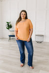 It Figures Scoop Neck Top - Maple Row Boutique