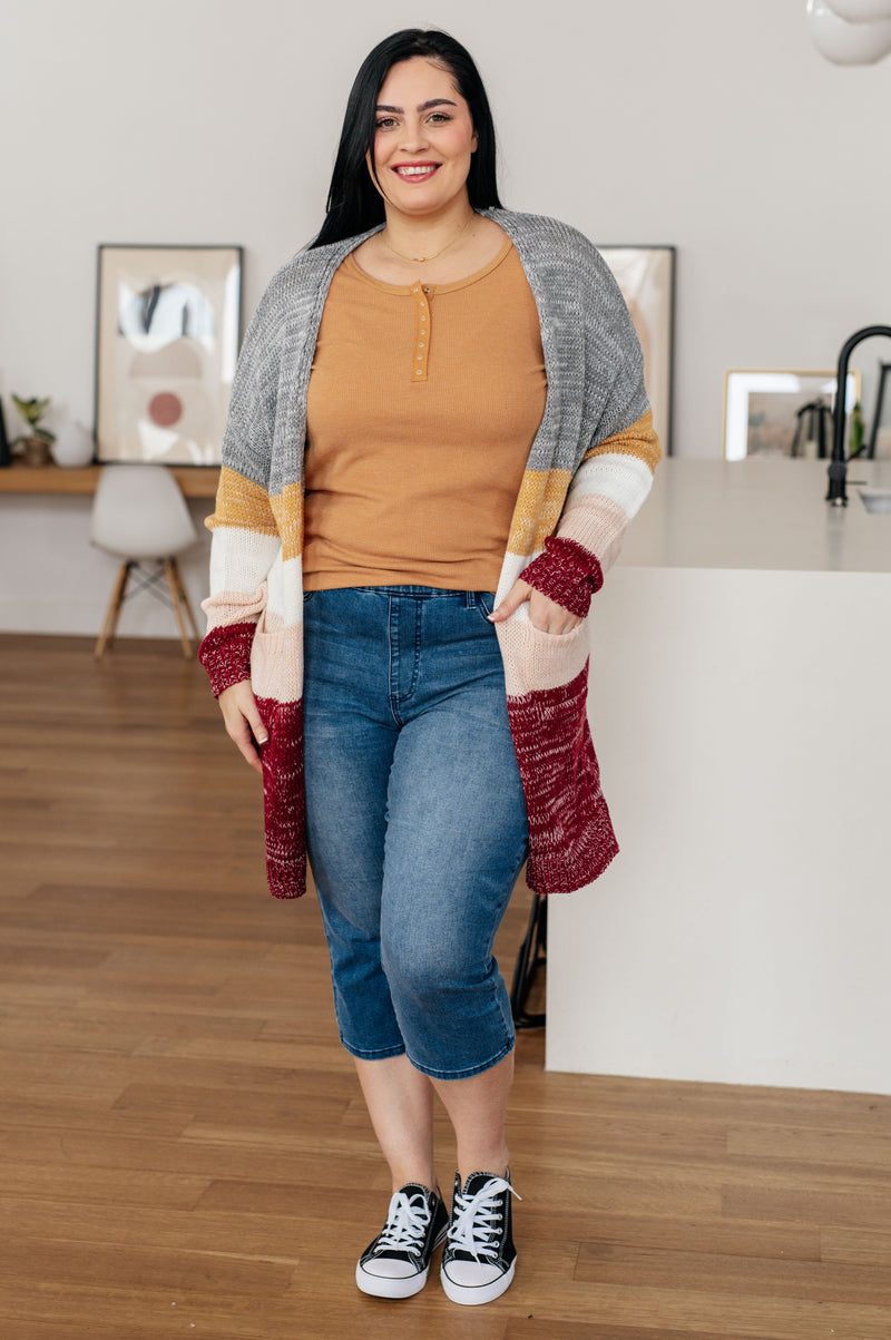 It's Been So Long Henley in Golden Sand - Maple Row Boutique 