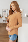 It's Been So Long Henley in Golden Sand - Maple Row Boutique 