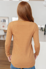 It's Been So Long Henley in Golden Sand - Maple Row Boutique 