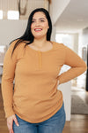It's Been So Long Henley in Golden Sand - Maple Row Boutique 