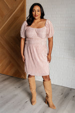 It's For the Aesthetic Balloon Sleeve Dress - Maple Row Boutique 