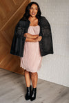 It's For the Aesthetic Balloon Sleeve Dress - Maple Row Boutique 