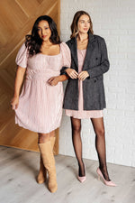 It's For the Aesthetic Balloon Sleeve Dress - Maple Row Boutique 