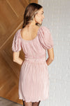 It's For the Aesthetic Balloon Sleeve Dress - Maple Row Boutique 