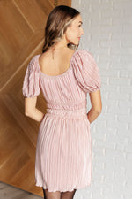 It's For the Aesthetic Balloon Sleeve Dress - Maple Row Boutique 