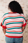 It's a Go Striped Knit Top - Maple Row Boutique