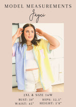 Daydreams Shacket in Yellow - Maple Row Boutique 