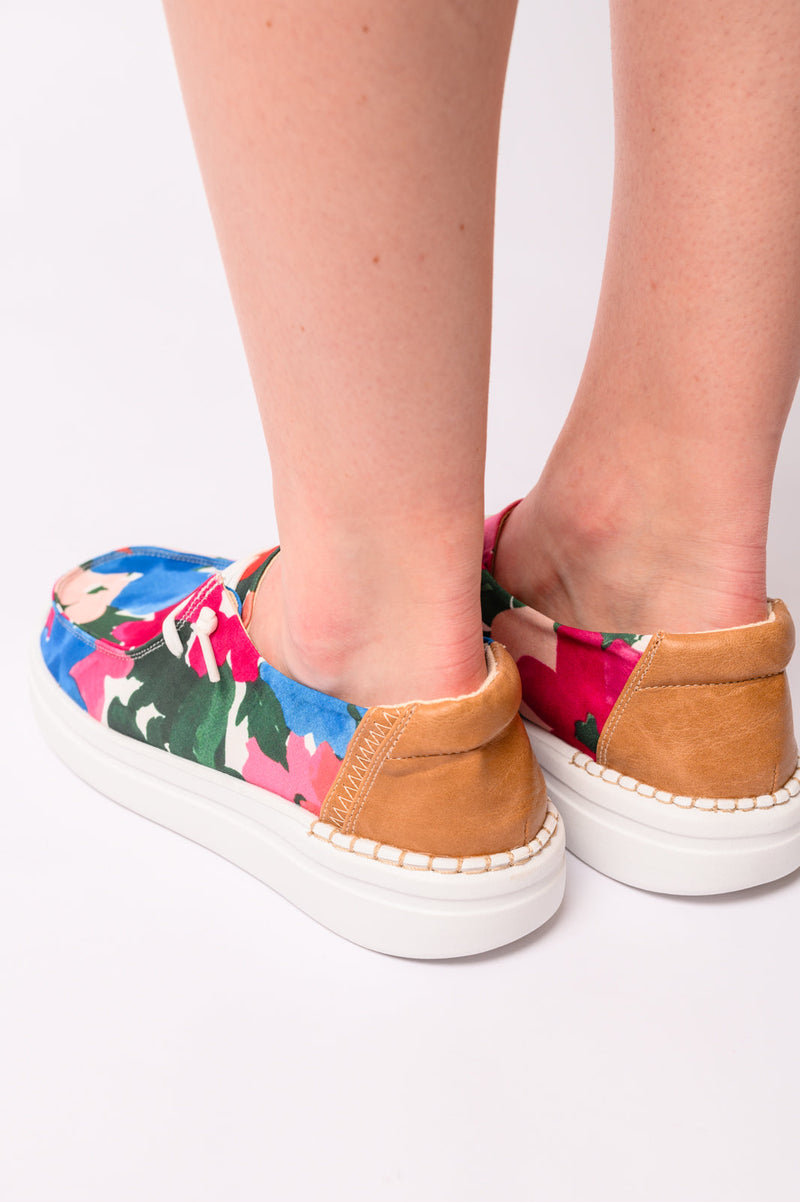 Kayak 2 Shoes in Floral - Maple Row Boutique 