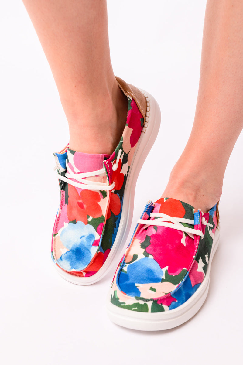 Kayak 2 Shoes in Floral - Maple Row Boutique 