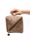 Life In Luxury Large Capacity Cosmetic Bag in Cream - Maple Row Boutique
