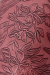 Life In Luxury Large Capacity Cosmetic Bag in Merlot - Maple Row Boutique