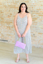 Forever Falling Handbag in Lilac - Maple Row Boutique 