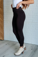 Magic Ankle Crop Skinny Pants in Chocolate - Maple Row Boutique 