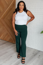 Magic Straight Pants in Hunter Green - Maple Row Boutique 