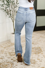 Marlena High Rise Shield Pocket Flare Jeans - Maple Row Boutique