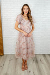My Little Songbird Fluttersleeve Dress - Maple Row Boutique