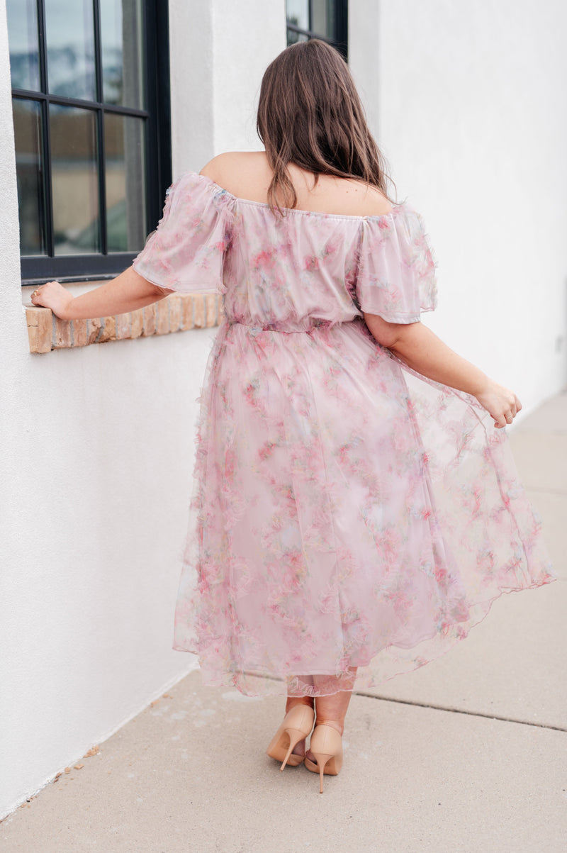 My Little Songbird Fluttersleeve Dress - Maple Row Boutique