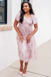My Little Songbird Fluttersleeve Dress - Maple Row Boutique