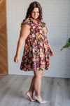 Name it and Claim It Floral Dress - Maple Row Boutique