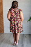 Name it and Claim It Floral Dress - Maple Row Boutique