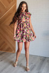 Name it and Claim It Floral Dress - Maple Row Boutique
