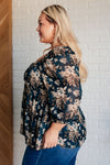 New Beginnings Square Neck Blouse - Maple Row Boutique 