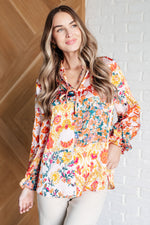 New Romantics Balloon Sleeve Boho Blouse - Maple Row Boutique 