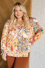New Romantics Balloon Sleeve Boho Blouse - Maple Row Boutique 