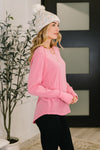 Nice to Each Other Raglan Sleeve Top in Fuchsia - Maple Row Boutique