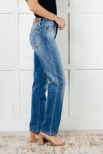 Nivea Vintage Wash Thermal Straight Jeans - Maple Row Boutique