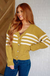 On Top of the World Striped Cardigan - Maple Row Boutique 