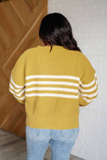 On Top of the World Striped Cardigan - Maple Row Boutique 