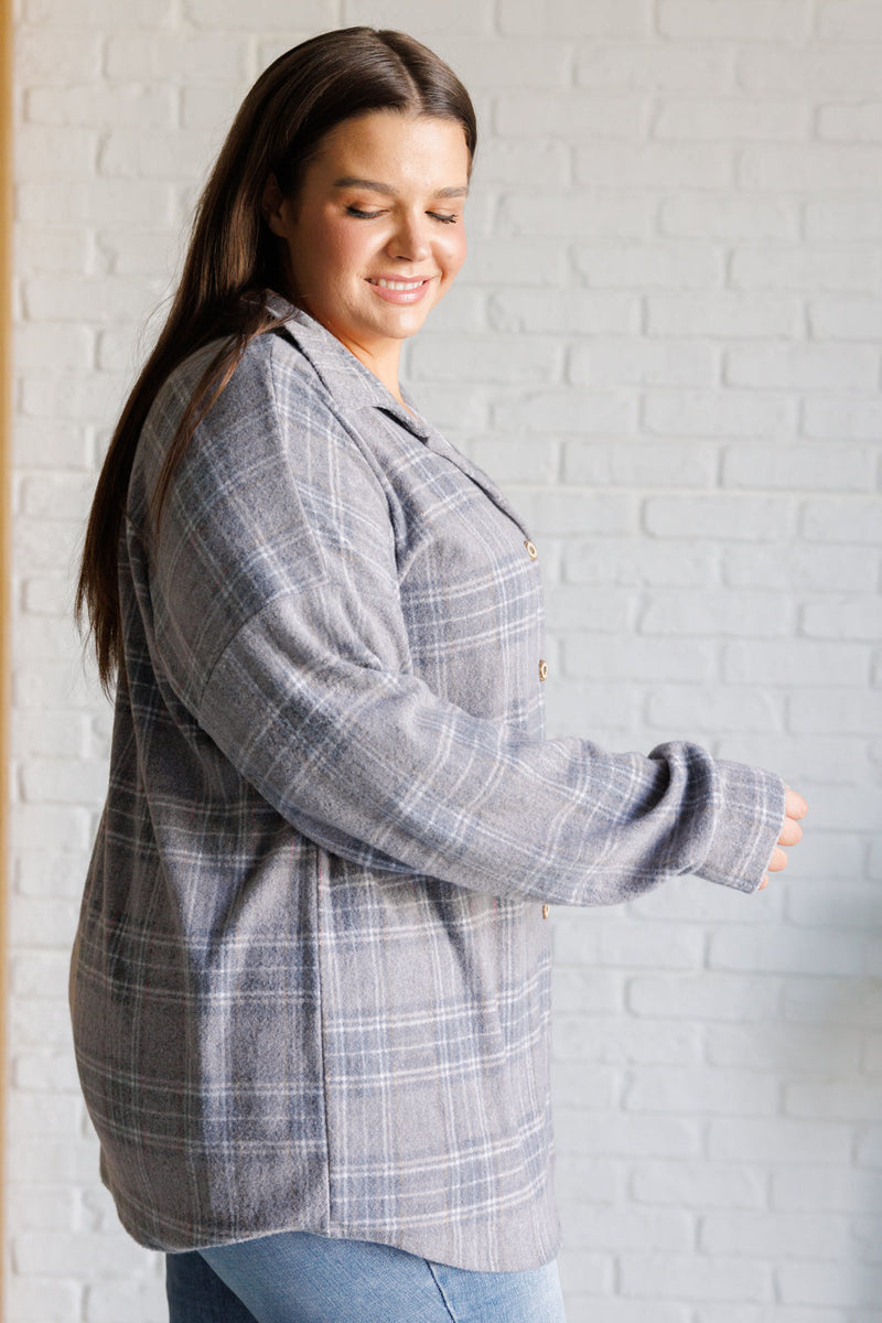 Out of the Way Plaid Button Up - Maple Row Boutique 