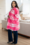 Passion in Plaid Coat in Pink - Maple Row Boutique 