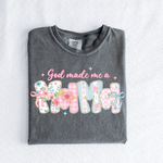 God Made Me a Mom Graphic Tee - Maple Row Boutique