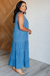 Perfect Choice Denim Maxi Dress - Maple Row Boutique 