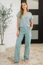 Pocket the Attitude Cargo Bottoms - Maple Row Boutique
