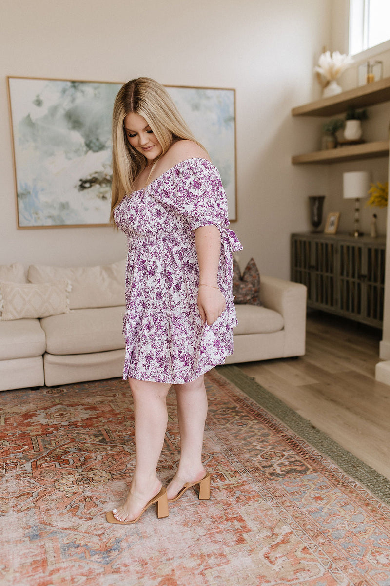 Pretty Little Thing Floral Dress - Maple Row Boutique