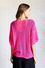 Rather Eventful Open Knit Top - Maple Row Boutique