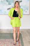 Ray of Sunshine Linen Shorts - Maple Row Boutique