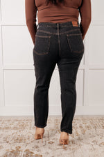 Rita Mid Rise Control Top Slim Jeans - Maple Row Boutique