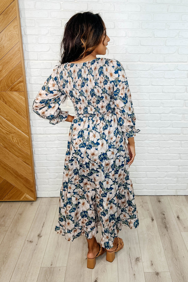 Ruffles and Romance V-Neck Dress - Maple Row Boutique