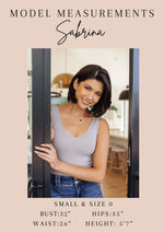 Bring in the Basics Seamless Reversible V-Neck Black - Maple Row Boutique 