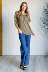 Secret Detail Lace Back Top - Maple Row Boutique