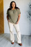 Secret Detail Lace Back Top - Maple Row Boutique