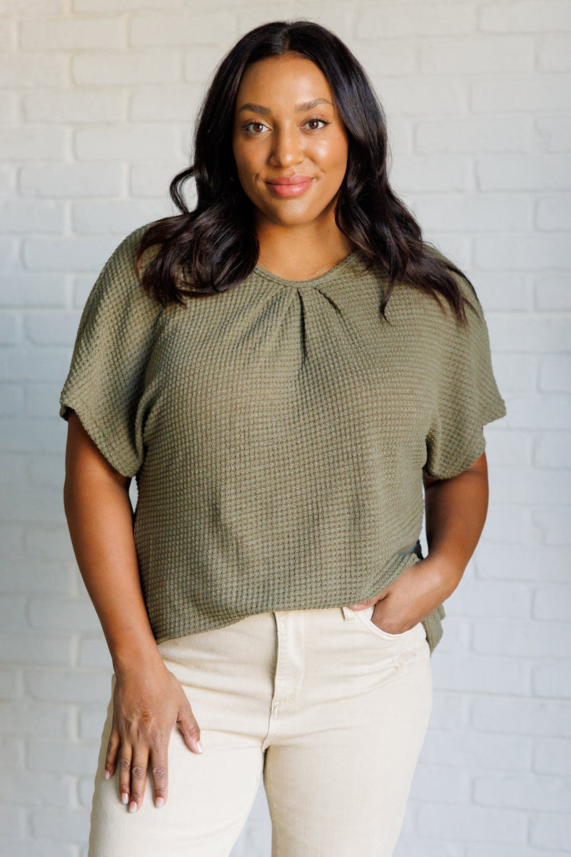 Secret Detail Lace Back Top - Maple Row Boutique