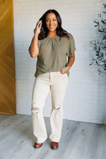 Secret Detail Lace Back Top - Maple Row Boutique