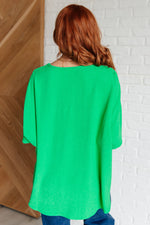 Set the Expectation V-Neck Top - Maple Row Boutique