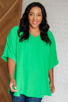 Set the Expectation V-Neck Top - Maple Row Boutique
